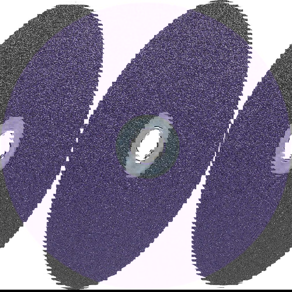 Fiber Discs; Disc Diameter (Inch): 6 ; Abrasive Material: Precision Shaped Ceramic ; Grit: 60 ; Center Hole Size (Inch): 7/8 ; Attachment Type: Arbor Hole ; Disc Color: Purple
