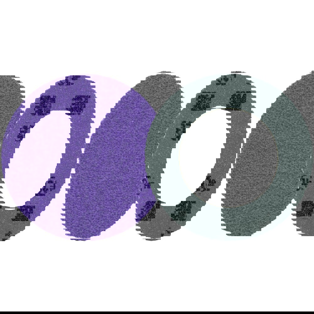 Fiber Discs; Disc Diameter (Inch): 7 ; Abrasive Material: Precision Shaped Ceramic ; Grit: 60 ; Center Hole Size (Inch): 7/8 ; Attachment Type: Arbor Hole ; Disc Color: Purple