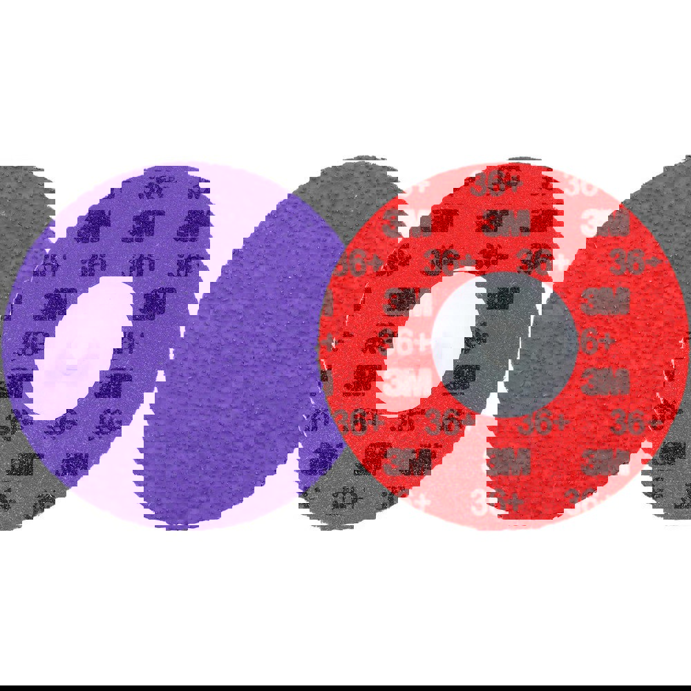 Fiber Discs; Disc Diameter (Inch): 4-1/2 ; Abrasive Material: Precision Shaped Ceramic ; Grit: 80 ; Center Hole Size (Inch): 7/8 ; Attachment Type: Arbor Hole ; Disc Color: Purple