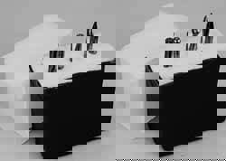 5 Pc Fluted Burr Set with Ball, Cylinder, Cylinder w/Rad End, Taper, Tree w/Pointed End