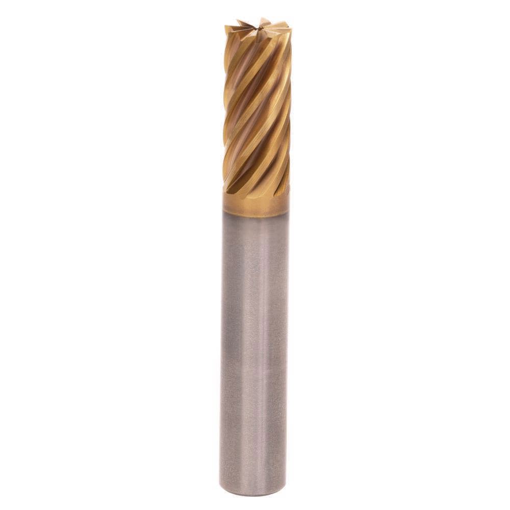 Roughing & Finishing End Mills; Mill Diameter (Fractional Inch): 3/4 ; Flute Type: Helical ; Number Of Flutes: 8 ; End Mill Material: Solid Carbide ; Length of Cut (Inch): 1 ; Coating/Finish: AlCrN