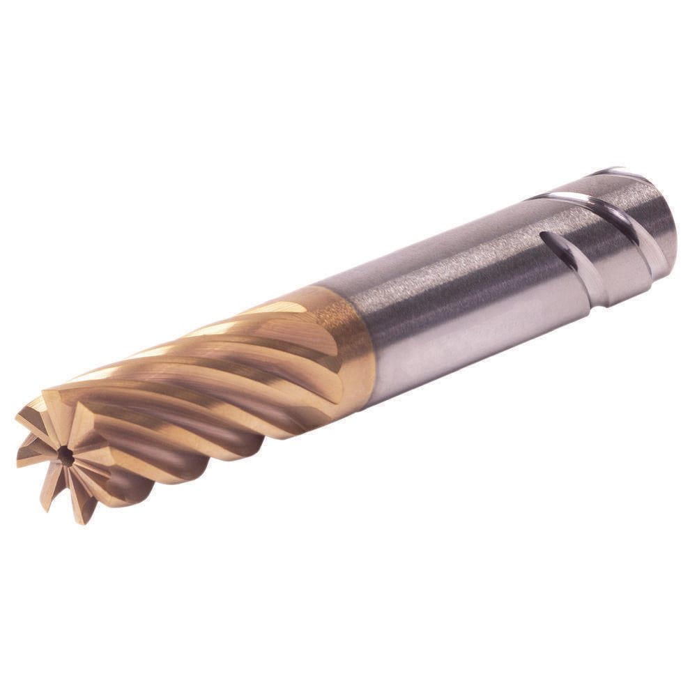 Roughing & Finishing End Mills; Mill Diameter (Fractional Inch): 1/2 ; Flute Type: Helical ; Number Of Flutes: 8 ; End Mill Material: Solid Carbide ; Length of Cut (Inch): 1 ; Coating/Finish: AlCrN
