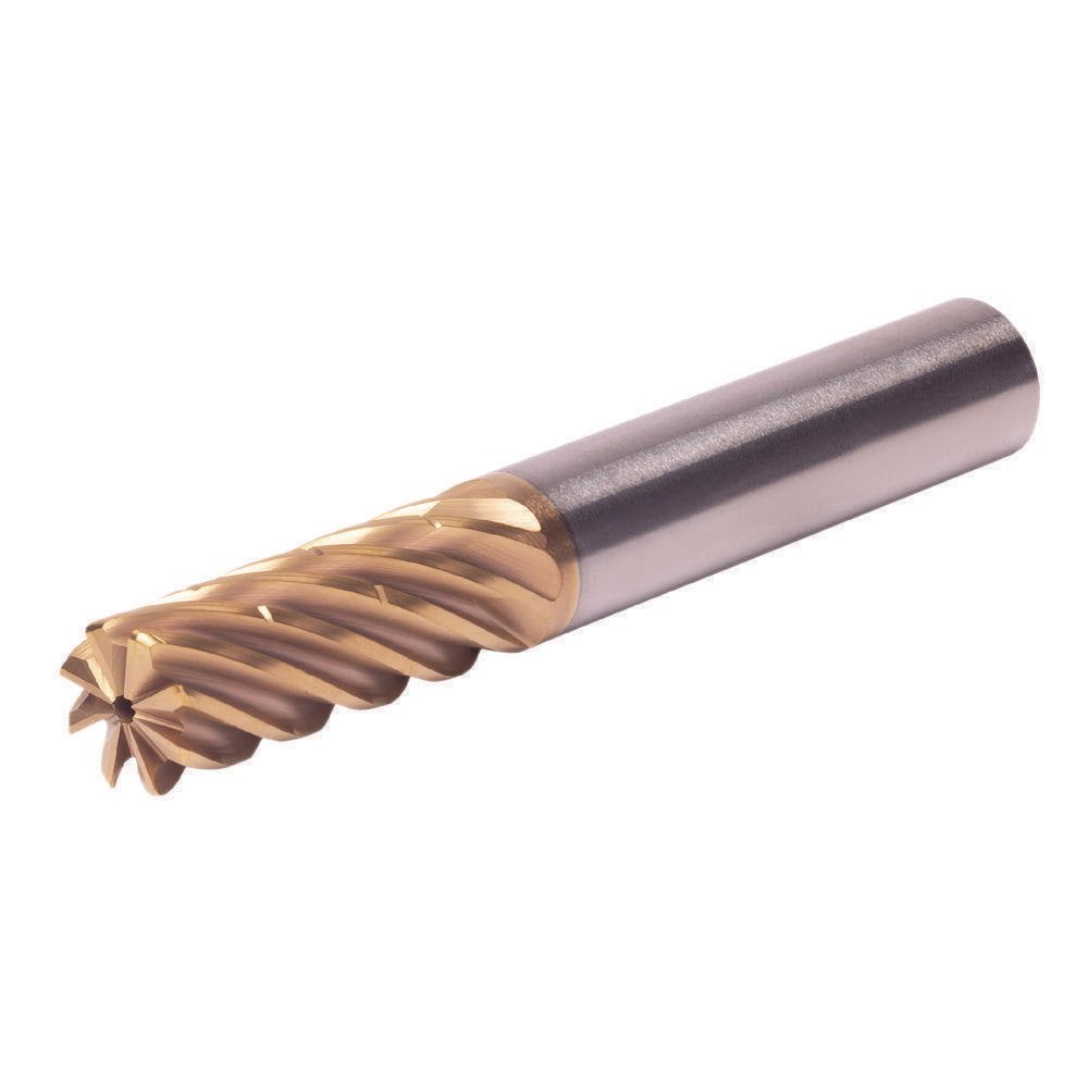 Corner Radius & Corner Chamfer End Mills; Mill Diameter (Inch): 1 ; Mill Diameter (Decimal Inch): 1.0000 ; Number Of Flutes: 8 ; Length of Cut (Inch): 3-1/4 ; Single Or Double End: Single ; End Mill Material: Solid Carbide