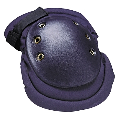 Knee Pad: 2 Strap, Rubber Cap, Hook & Loop Closure, Universal