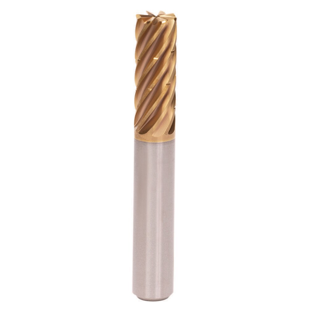 Corner Radius & Corner Chamfer End Mills; Mill Diameter (Decimal Inch): 0.9843 ; Mill Diameter (mm): 25.00 ; Number Of Flutes: 8 ; Length of Cut (mm): 100.0000 ; Single Or Double End: Single ; End Mill Material: Solid Carbide