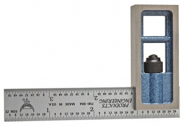 Double Squares; Blade Length (Inch): 6 ; Graduation Style: English/Metric ; Graduation (mm): 0.50; 1.00 ; Graduation (Inch): 1/64; 1/32 ; Material: Hardened Steel ; PSC Code: 5210