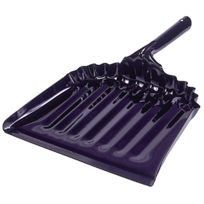 Dust Pan & Scoop: Metal Body, Steel Handle