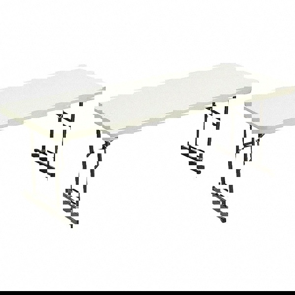 7110016716416, SKILCRAFT Blow Molded Folding Tables, Rectangular, 72w x 30d x 35h, Platinum