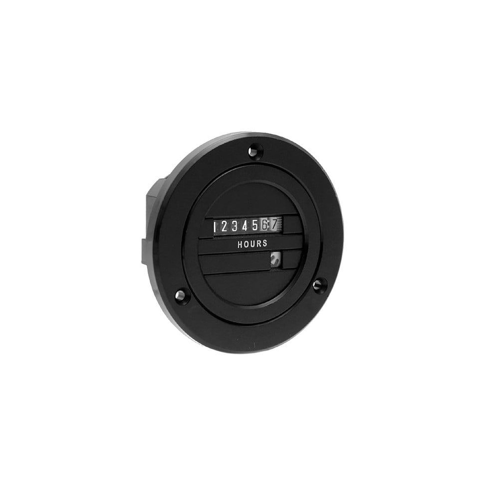 Counters & Totalizers; Counter Type: Hour Meter ; Display Type: Mechanical ; Mount Type: Front Panel; Three-Hole ; Reset Type: Without Reset ; Maximum Count: 9999999 ; Scaler: No