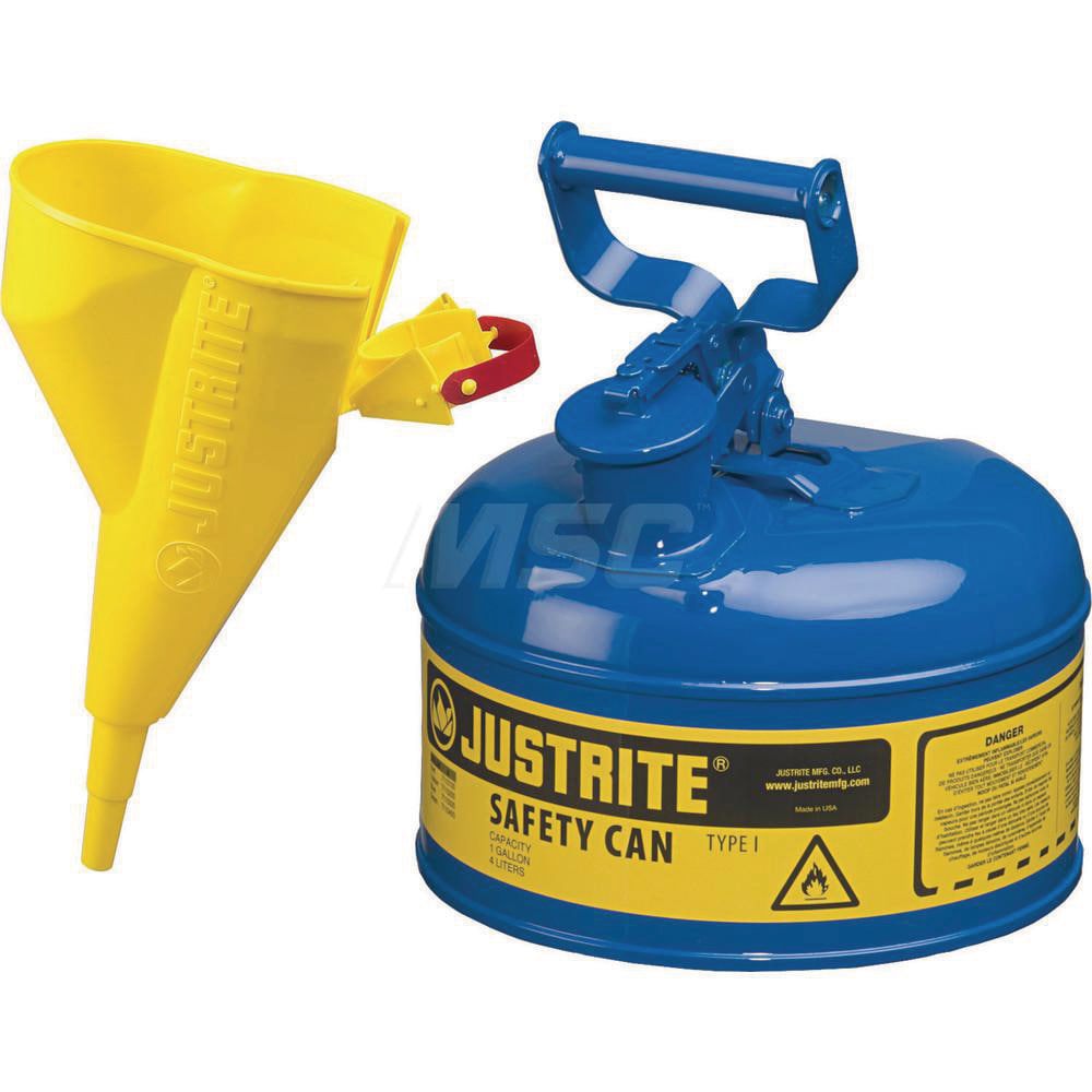 Safety Can: 1 gal, Steel