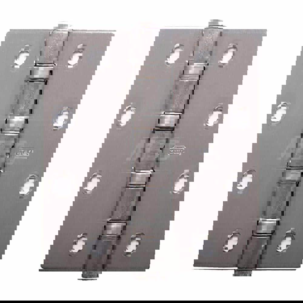 Commercial Hinges; Type: Full Mortise; Hinge Material: Stainless Steel; Compatible Door Type: Wood; Metal; Number of Knuckles: 5.000; Range Of Motion: 360; Door Leaf Height: 4.5 in; Door Leaf Width: 2 in; Frame Leaf Height: 4.5 in; Frame Leaf Width: 2 in;