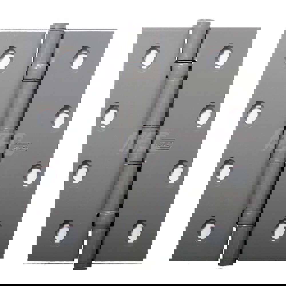 Commercial Hinges; Type: Full Mortise; Hinge Material: Steel; Compatible Door Type: Wood; Metal; Number of Knuckles: 5.000; Range Of Motion: 360; Door Leaf Height: 4.5 in; Door Leaf Width: 2 in; Frame Leaf Height: 4.5 in; Frame Leaf Width: 2 in; Leaf Thic