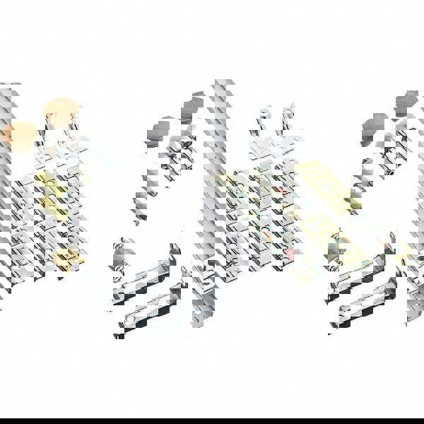 Tracks; Type: BiFold ; Number of Panels: 4 ; Door Thickness: 1 - 1-3/8 ; Maximum Door Width: 72.000 (Inch); Color: White ; Material: Steel