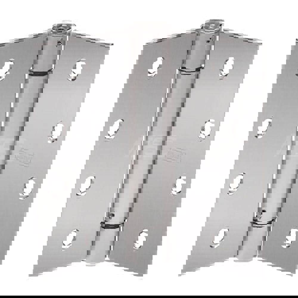 Specialty Hinges; Hinge Material: Steel ; Hinge Type: Spring ; Mount Type: Full-Mortise ; Finish: Satin Brass ; Load Capacity: 200lb ; Door Leaf Height: 3.5in