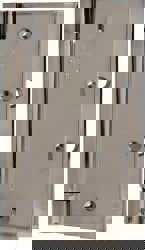 Specialty Hinges; Hinge Material: Steel ; Hinge Type: Spring ; Mount Type: Full-Mortise ; Finish: Satin Chrome ; Load Capacity: 200lb ; Door Leaf Height: 4.5in