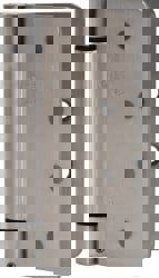 Specialty Hinges; Hinge Material: Steel ; Hinge Type: Spring ; Mount Type: Full-Mortise ; Finish: Satin Chrome ; Load Capacity: 200lb ; Door Leaf Height: 4in