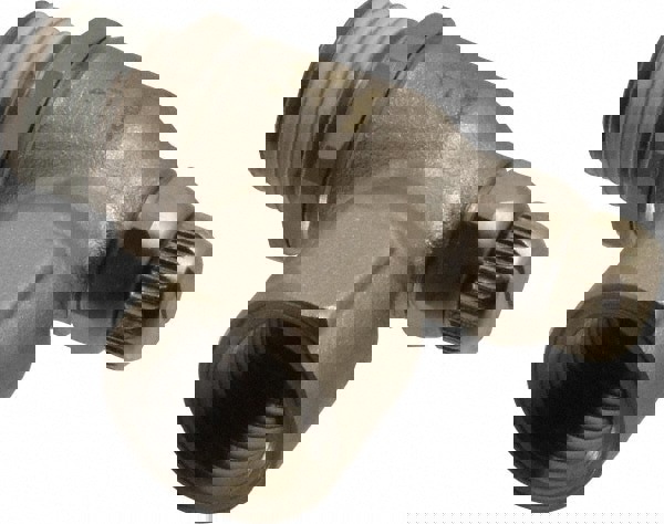 Air Flow Control Valve: Threaded Port Meter Out Metal Flow Control, NPT, 1/2