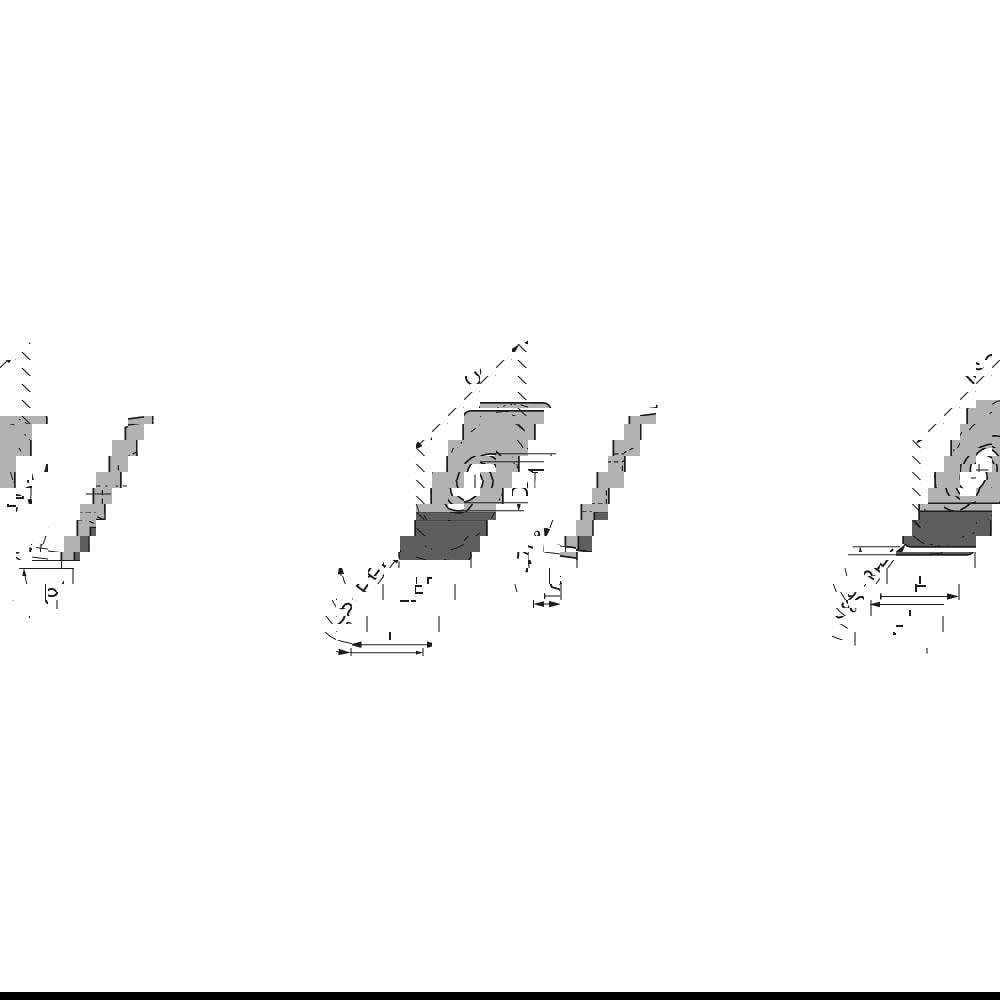 Turning Insert: SCGW431FN_A4 CTDPD20, PCD