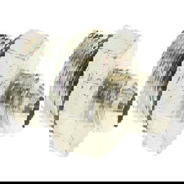 Steel Flared Tube Connector: 3/8