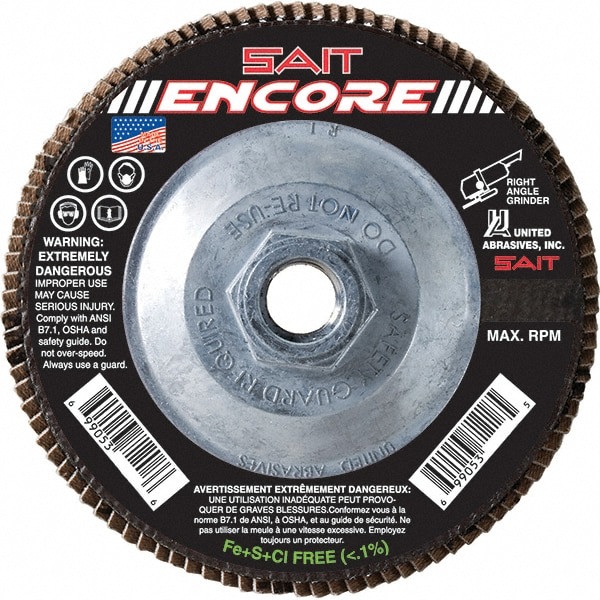 Flap Disc: 4-1/2