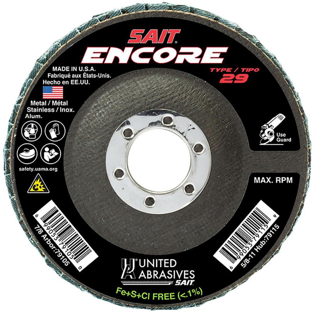 Flap Disc: 4-1/2
