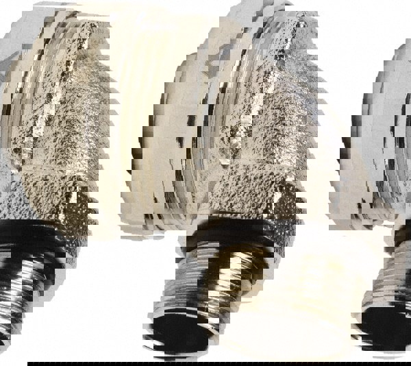 Conduit Connector: For Liquid-Tight, Nickel-Plated Brass