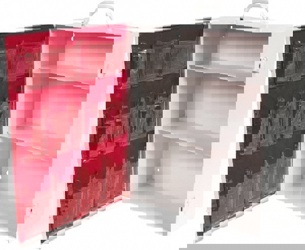 15-3/4 Inch Wide x 5-3/8 Inch Deep x 16-3/4 Inch High, Fixed Industrial Empty First Aid Cabinet