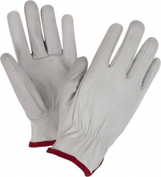 Work Gloves: PRO-SAFE Size Small, Not Lined, Goatskin