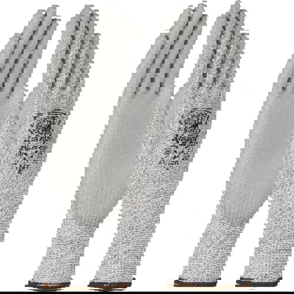 Cut & Puncture Resistant Gloves; Coating Material: Polyurethane ; Coating Coverage: Palm & Fingers ; Glove Type: Cut-Resistant; Puncture Resistant ; ANSI/ISEA Cut Resistance Level: A4 ; Primary Material: PolyKor Blend