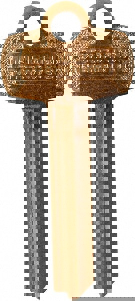 D Keyway Blank Brass/Zinc Alloy Key Blank