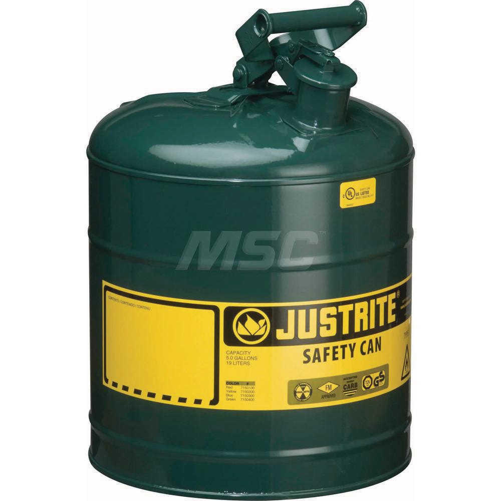 Safety Can: 5 gal, Steel