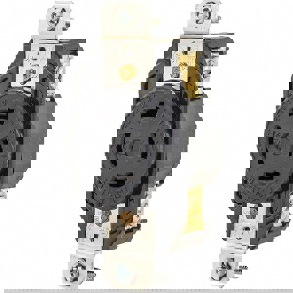 Twist Lock Receptacles; Receptacle/Part Type: Receptacle; Gender: Female; NEMA Configuration: L15-20R; Flange Style: No Flange; Amperage: 20 A; Number Of Poles: 3; Number Of Wires: 4; Maximum Cord Diameter: 29.20 mm; Resistance Features: Impact-Resistant;