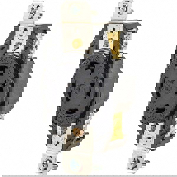 Twist Lock Receptacles; Receptacle/Part Type: Receptacle; Gender: Female; NEMA Configuration: L15-30R; Flange Style: No Flange; Amperage: 30 A; Number Of Poles: 3; Number Of Wires: 4; Maximum Cord Diameter: 29.20 mm; Resistance Features: Impact-Resistant;