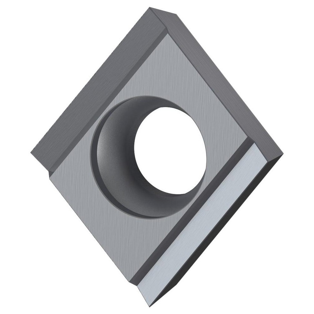 Turning Inserts; ANSI Insert Code: CCET32505 ; ISO Insert Code: CCET09T302 ; Relief Angle: 7.000 ; Insert Style: CCET ; Corner Radius (Decimal Inch): 0.0080 ; Included Angle: 55.00