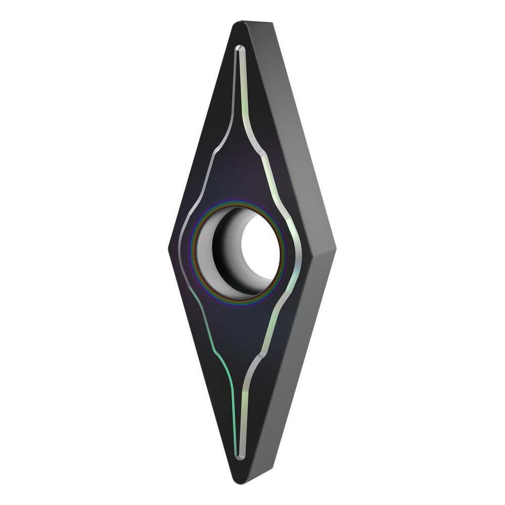 Turning Inserts; ANSI Insert Code: VCGT221 ; ISO Insert Code: VCGT110304 ; Relief Angle: 7.000 ; Insert Style: VCGT ; Corner Radius (Inch): 1/64 ; Corner Radius (Decimal Inch): 0.0157