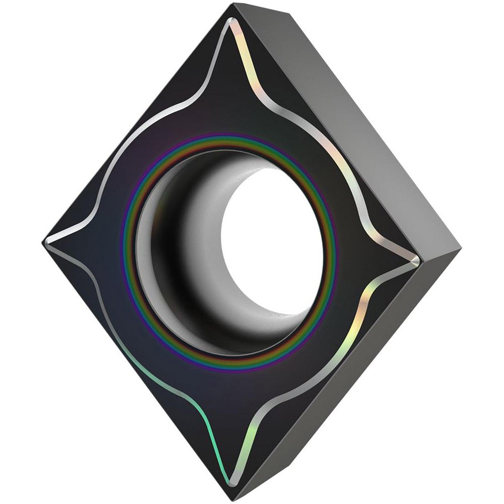 Turning Inserts; ANSI Insert Code: CCGT32502 ; ISO Insert Code: CCGT09T301 ; Relief Angle: 7.000 ; Insert Style: CCGT ; Corner Radius (Decimal Inch): 0.0040 ; Included Angle: 35.00