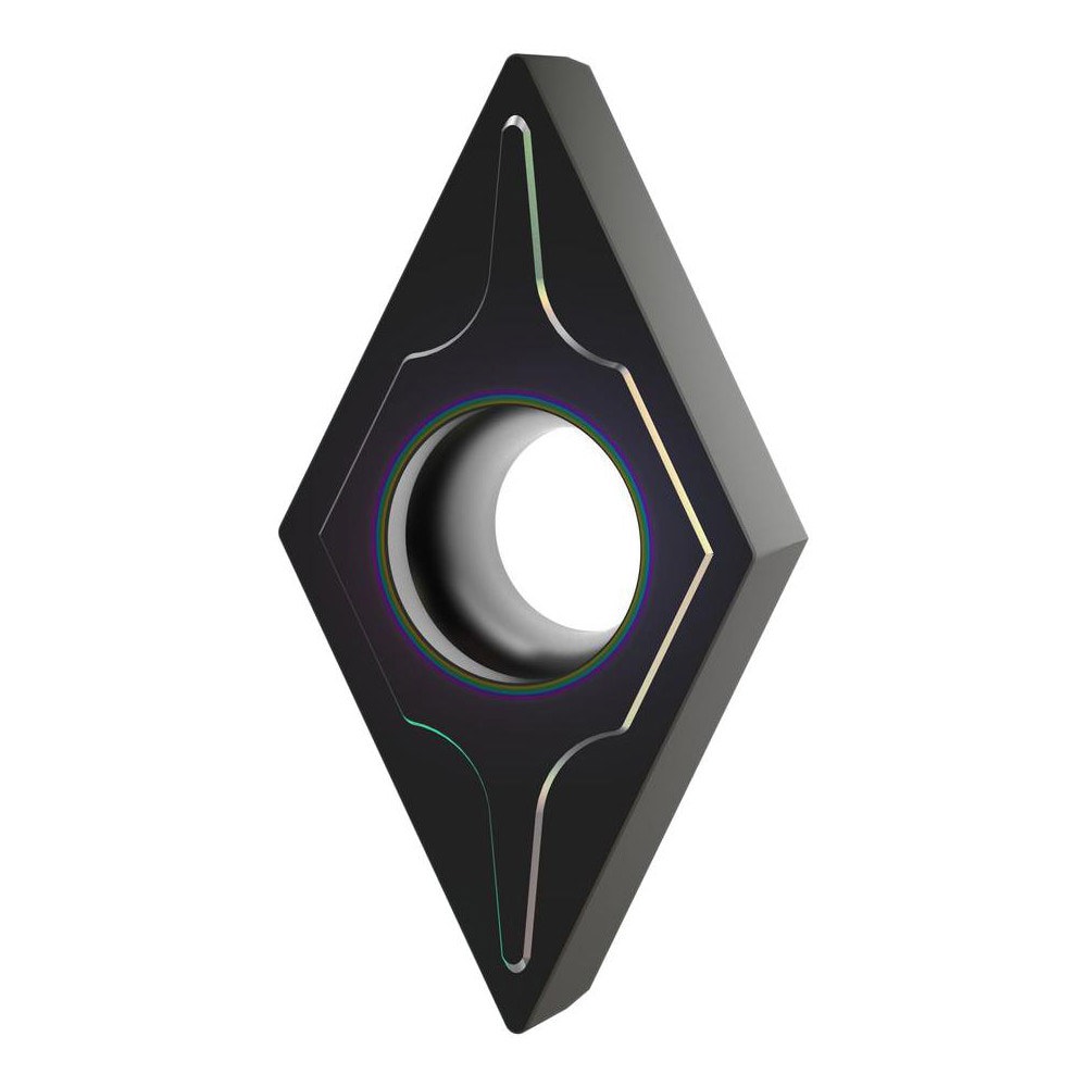 Turning Inserts; ANSI Insert Code: DCGT3251 ; ISO Insert Code: DCGT11T304 ; Relief Angle: 7.000 ; Insert Style: DCGT ; Corner Radius (Inch): 1/64 ; Corner Radius (Decimal Inch): 0.0157