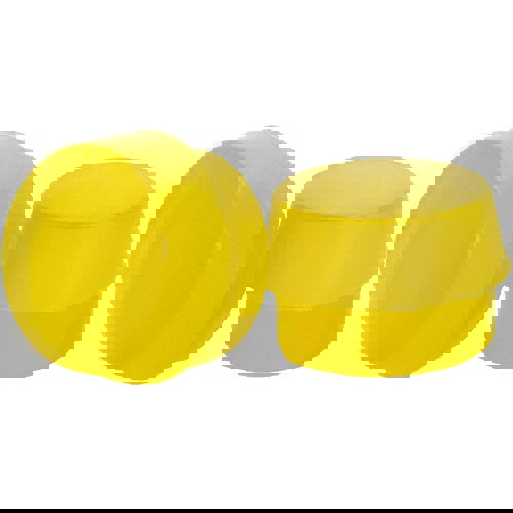 Replacement Heads & Faces; Material: Urethane ; Tip Diameter (Decimal Inch): 1.7500 ; Hardness: Hard ; Color: Yellow ; Mount Type: Screw-In