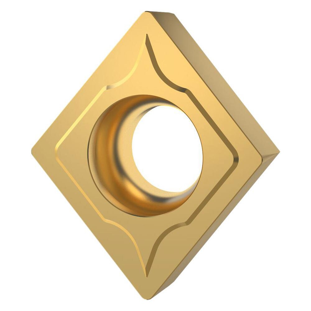Turning Inserts; ANSI Insert Code: CCMT3252 ; ISO Insert Code: CCMT09T308 ; Relief Angle: 7.000 ; Insert Style: CCMT ; Corner Radius (Inch): 1/32 ; Corner Radius (Decimal Inch): 0.0313