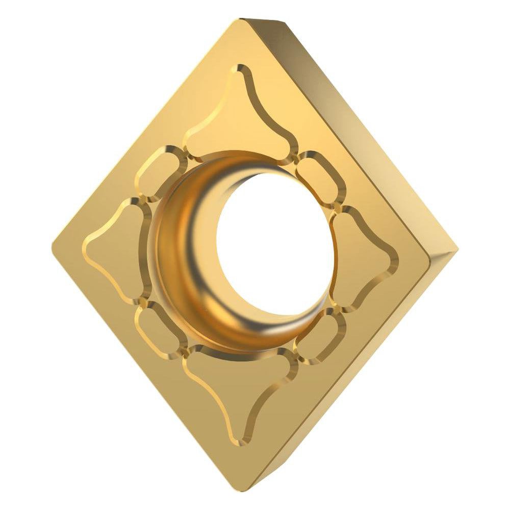 Turning Inserts; ANSI Insert Code: CCMT3252 ; ISO Insert Code: CCMT09T308 ; Relief Angle: 7.000 ; Insert Style: CCMT ; Corner Radius (Inch): 1/32 ; Corner Radius (Decimal Inch): 0.0313