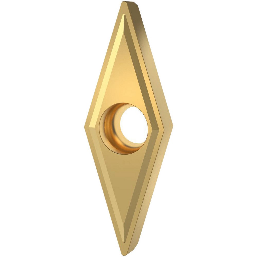 Turning Inserts; ANSI Insert Code: VCMT331 ; ISO Insert Code: VCMT160404 ; Relief Angle: 7.000 ; Insert Style: VCMT ; Corner Radius (Inch): 1/64 ; Corner Radius (Decimal Inch): 0.0157
