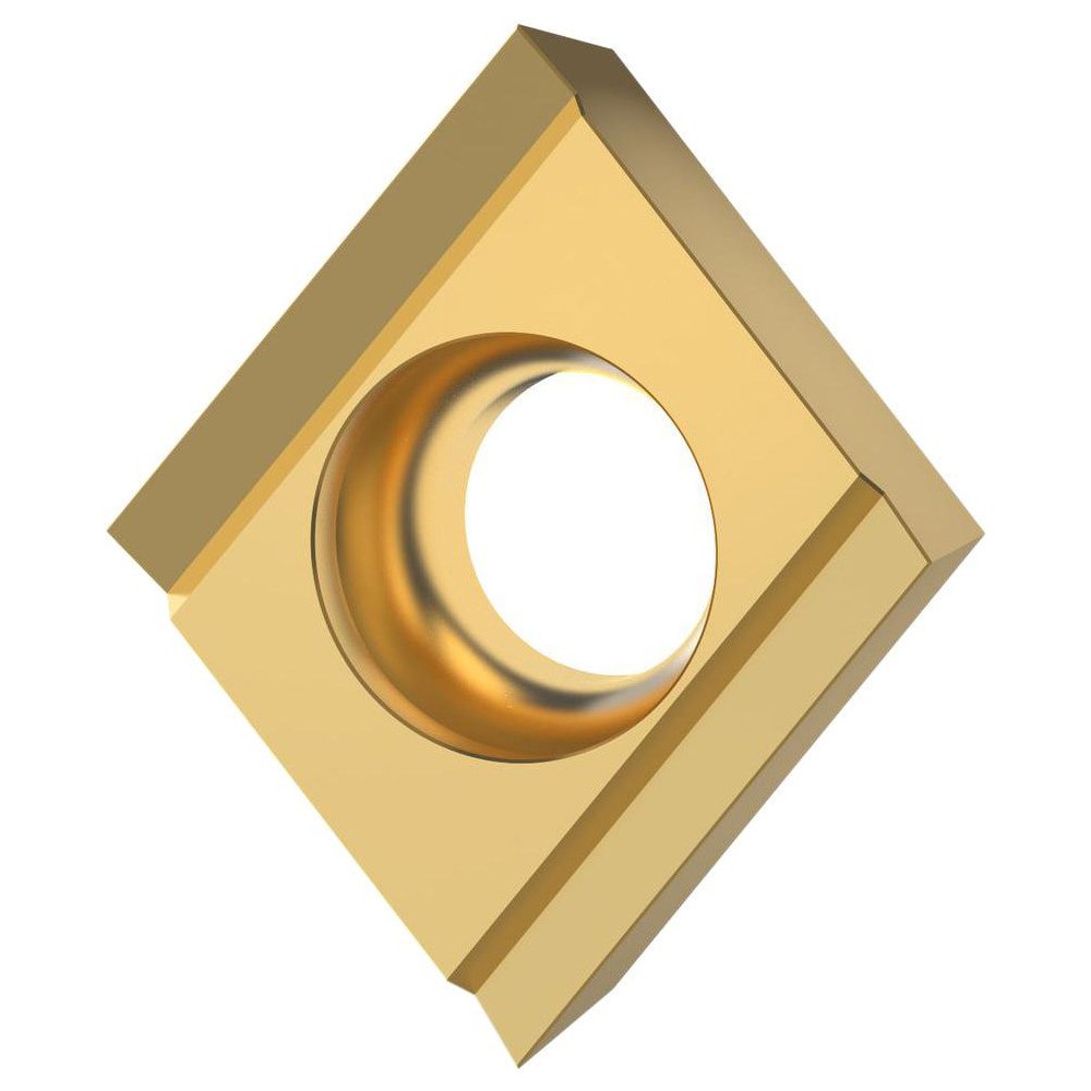 Turning Inserts; ANSI Insert Code: CCET325X0 ; ISO Insert Code: CCET09T3X0 ; Relief Angle: 7.000 ; Insert Style: CCET ; Corner Radius (Decimal Inch): 0.0012 ; Included Angle: 55.00