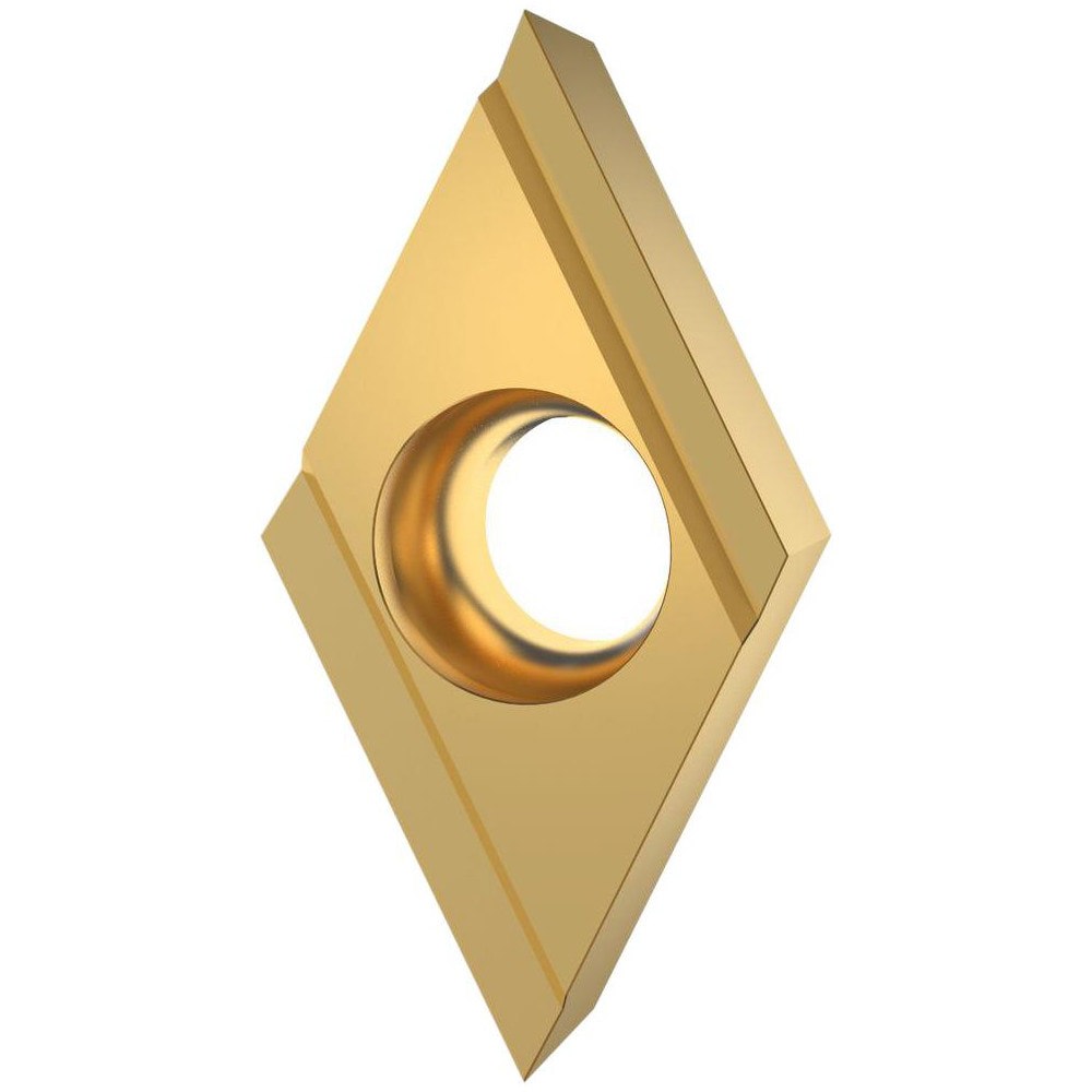Turning Inserts; ANSI Insert Code: DCET32505 ; ISO Insert Code: DCET11T302 ; Relief Angle: 7.000 ; Insert Style: DCET ; Corner Radius (Decimal Inch): 0.0080 ; Included Angle: 80.00