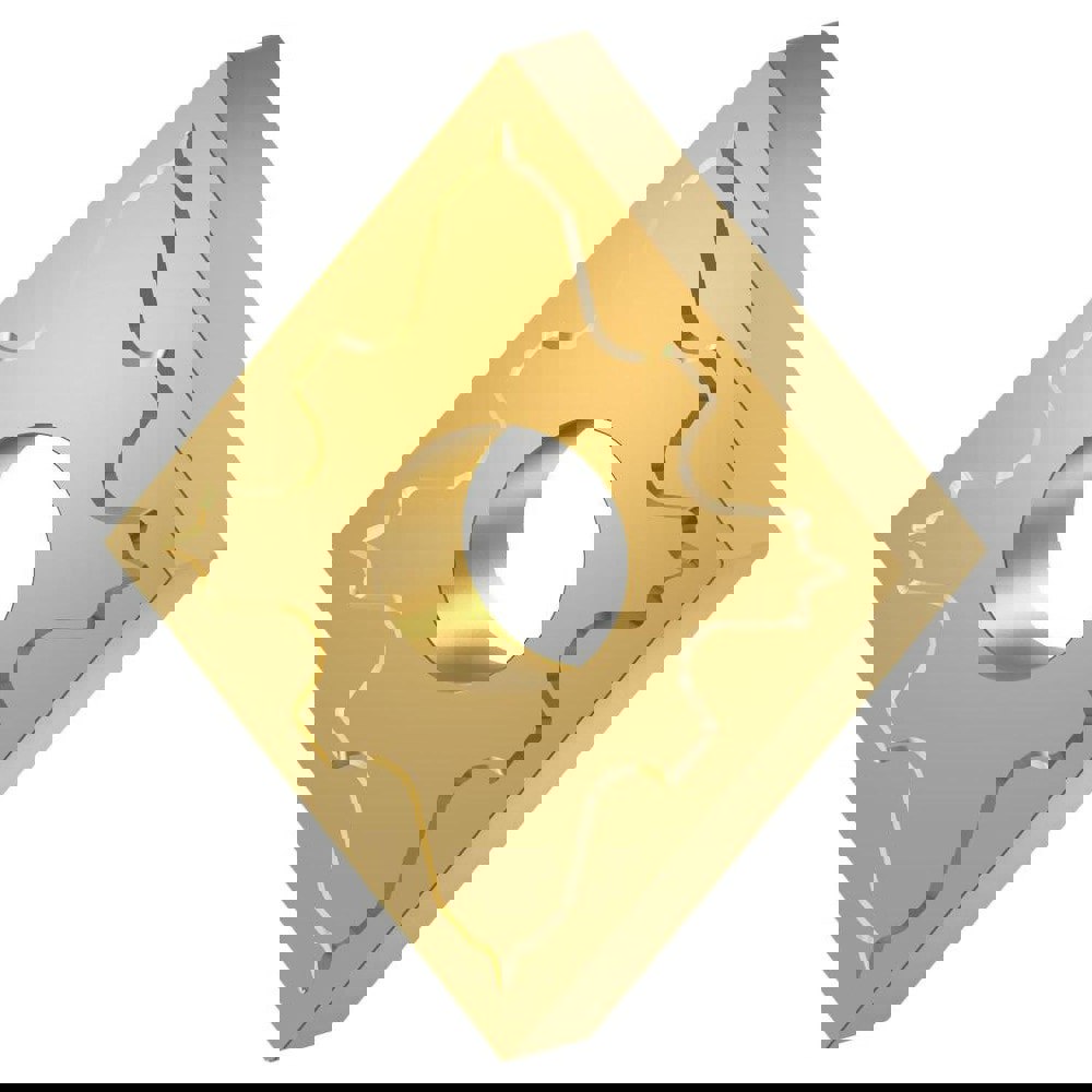 Turning Inserts; ANSI Insert Code: CNMG431 ; ISO Insert Code: CNMG120404 ; Relief Angle: 0.000 ; Insert Style: CNMG ; Corner Radius (Inch): 1/64 ; Corner Radius (Decimal Inch): 0.0157