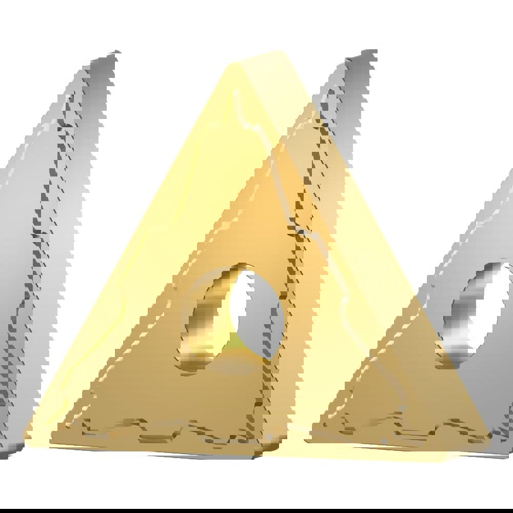 Turning Inserts; ANSI Insert Code: TNMG332 ; ISO Insert Code: TNMG160408 ; Relief Angle: 0.000 ; Insert Style: TNMG ; Corner Radius (Inch): 1/32 ; Corner Radius (Decimal Inch): 0.0313