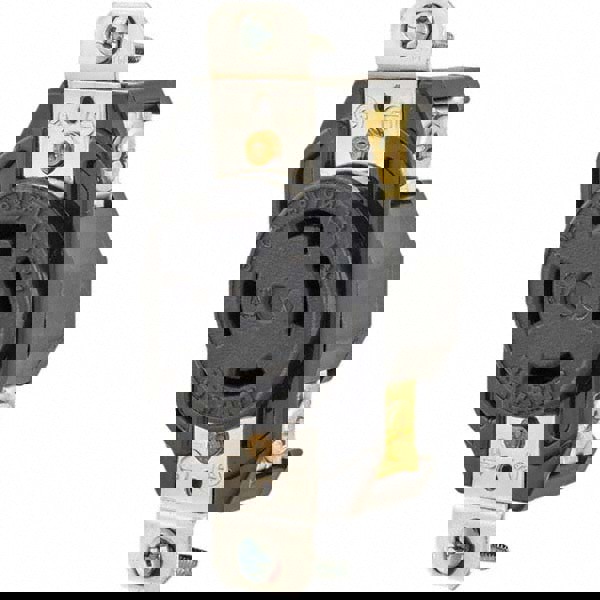 Twist Lock Receptacles; Receptacle/Part Type: Receptacle; Gender: Female; NEMA Configuration: L16-30R; Flange Style: No Flange; Amperage: 30 A; Number Of Poles: 3; Number Of Wires: 4; Maximum Cord Diameter: 29.20 mm; Resistance Features: Impact-Resistant;