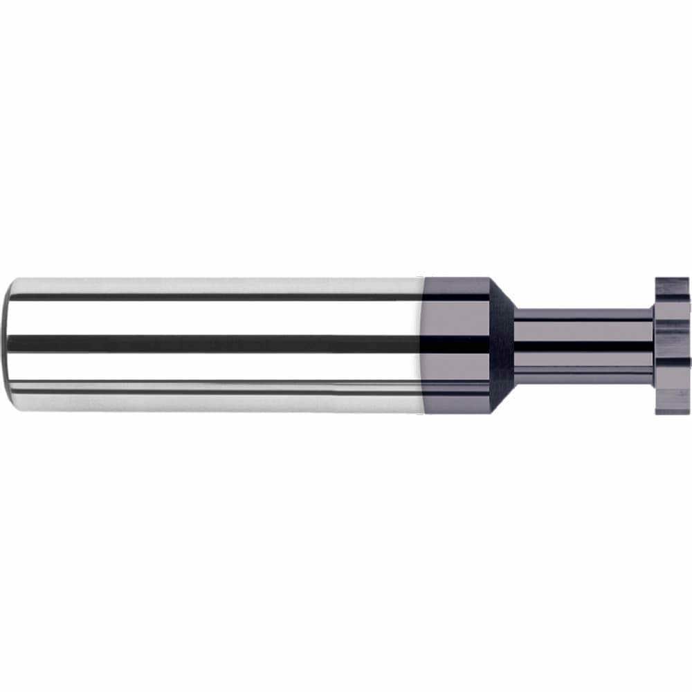 Woodruff/Keyseat Cutters; Connection Type: Shank ; Cutter Material: Solid Carbide ; Cutter Diameter (Decimal Inch): 0.1406 ; Tooth Configuration: Straight ; Cutting Width (Decimal Inch): 0.0310 ; Weldon Flat: No