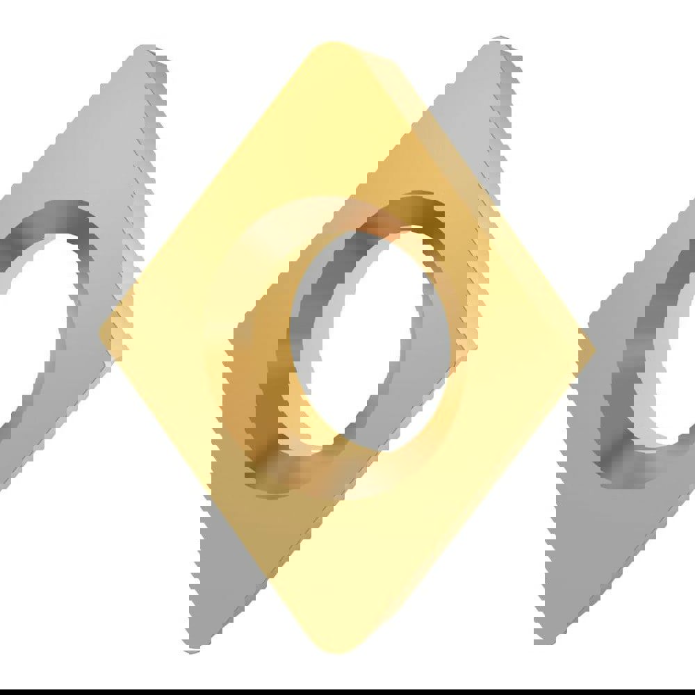 Turning Inserts; Insert Style: CDHB ; ANSI Size Code: 120605 ; ISO Size Code: 4T002 ; Insert Shape: C - Diamond (Rhombic) 80-Deg ; Included Angle: 80.00 ; Inscribed Circle (Inch): 5/32