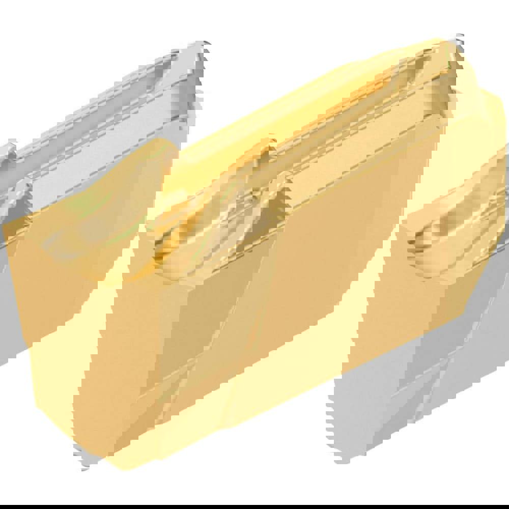 Cut-Off Inserts; Insert Style: EC-P ; Insert Size Code: 3 ; Insert Material: Carbide ; Manufacturer Grade: KCU25B ; Cutting Width (Decimal Inch): 0.0940 ; Cutting Width (mm): 2.390