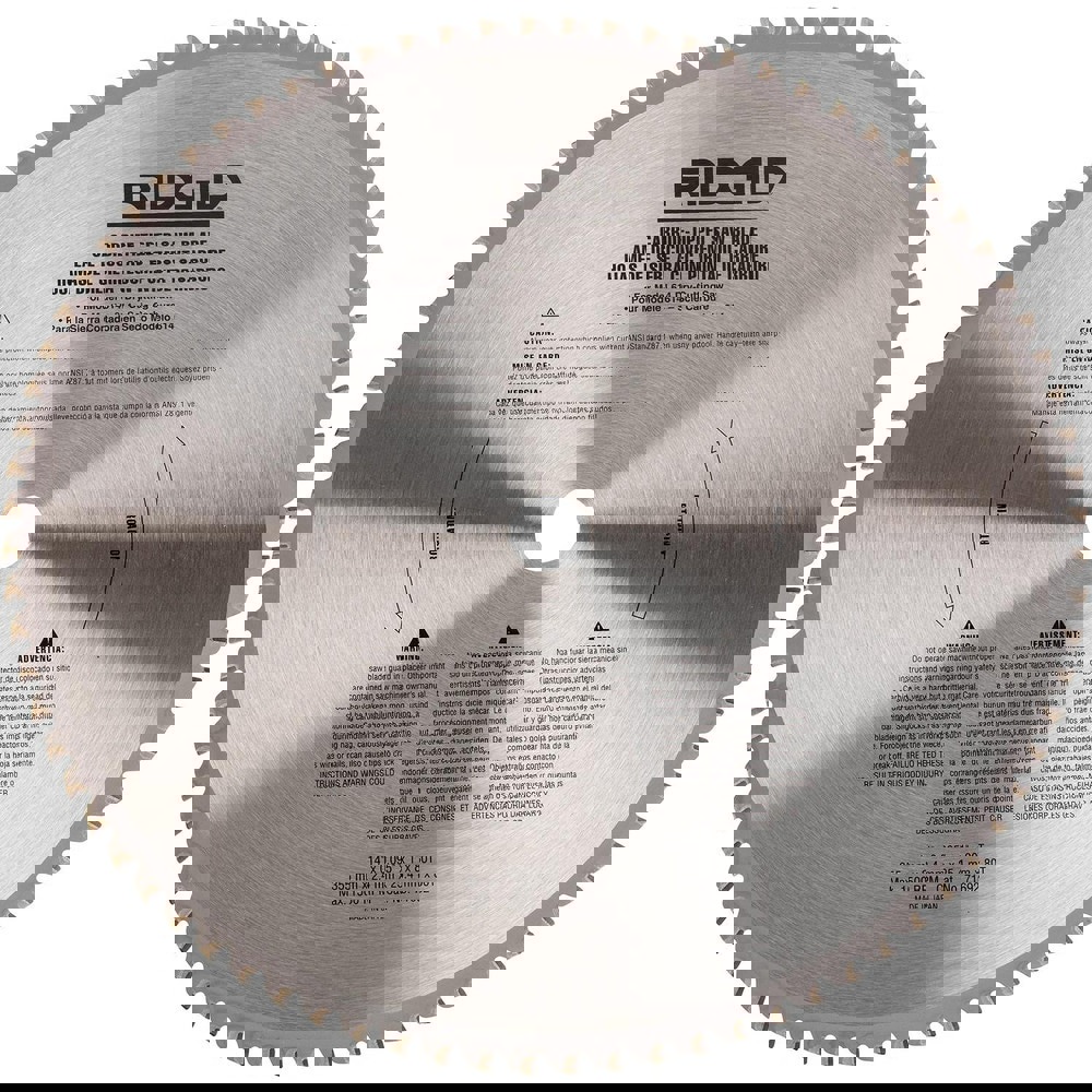 Power Saw Accessories; Accessory Type: Blade ; For Use With: 71687, 72862 Dry Cut Saw ; Material: Carbide ; Compatible Tool Horsepower: 2 ; Blade Diameter: 14 in ; Overall Length: 14.00in